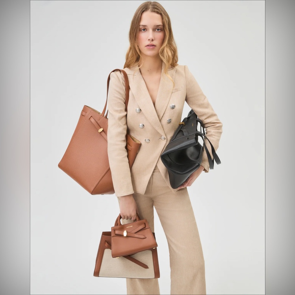 Veronica Beard Miller Linen Blazer - Picture 2 of 11